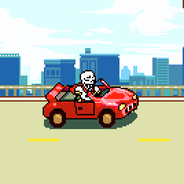 Papyrus screenshot car.gif
