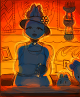 Snowdin Shopkeeper artwork concept.png