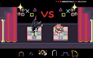 Famitsu screenshot Mettaton and Mad Mew Mew.png
