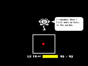 Flowey screenshot Genocide story.png