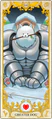 A carta de Dogão como Major Arcana VIII, "Strength".