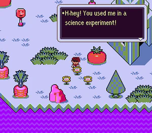 Halloween Hack screenshot talking flower.png