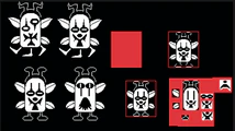 Arte conceitual de Migospel do art book oficial de UNDERTALE.