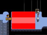 Papyrus sai girando após apresentar o Puzzle das Peças Multicoloridas