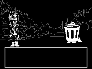Papyrus screenshot Alphys date.gif