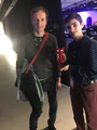 Toby Fox (direita) e Martin Sahlin (esquerda).